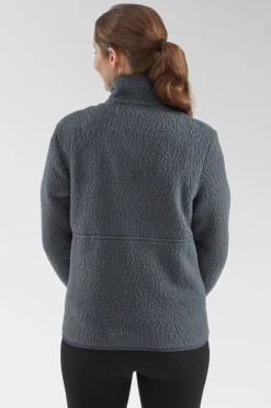 Womens Retro Pile Marsupial Fleece