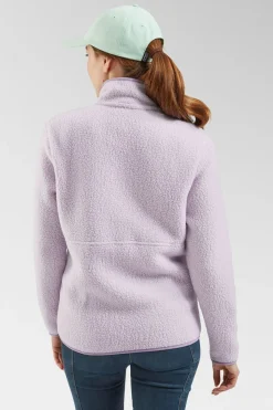 Womens Retro Pile Marsupial Fleece