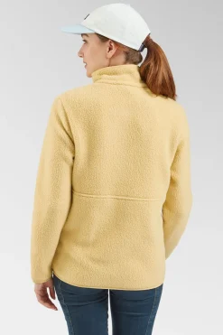 Womens Retro Pile Marsupial Fleece