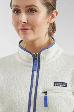 Womens Retro Pile Marsupial Fleece