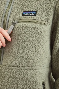 Womens Retro Pile Marsupial Fleece