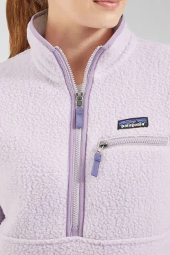Womens Retro Pile Marsupial Fleece