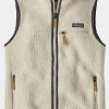 Womens Retro Pile Vest