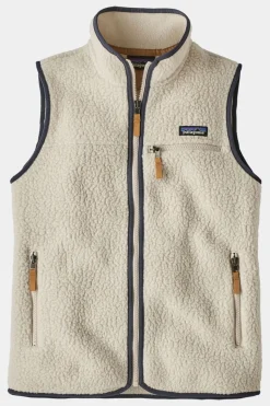 Womens Retro Pile Vest