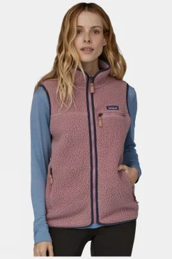 Womens Retro Pile Vest