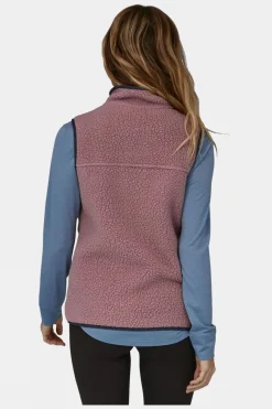 Womens Retro Pile Vest