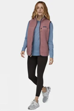 Womens Retro Pile Vest