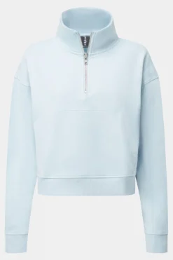 Womens Rhianna Quarter Zip Sweater