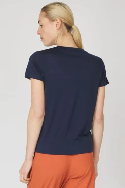 Womens Ridge Trail Merino Print T-Shirt