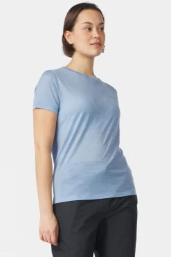 Womens Ridge Trail Merino Print T-Shirt