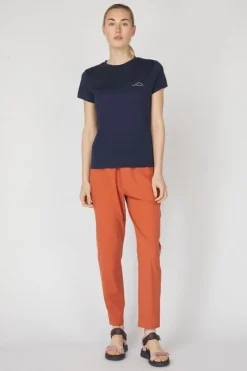 Womens Ridge Trail Merino Print T-Shirt