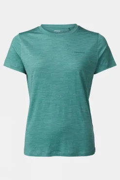 Womens Ridge Trail Merino Print T-Shirt