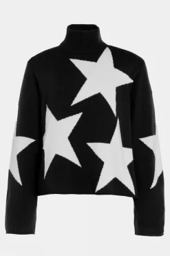Womens Rising Star Knit Sweater