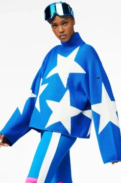 Womens Rising Star Knit Sweater