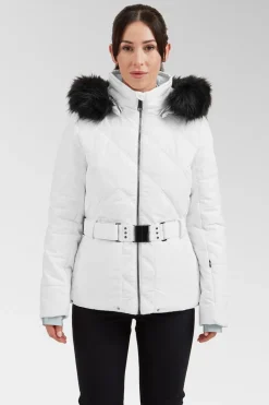 Womens Riva Faux Fur Ski Jacket