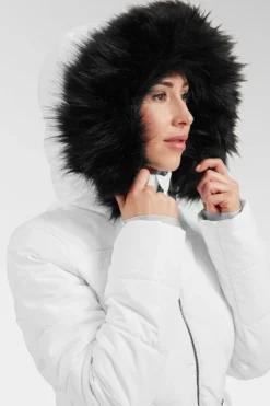 Womens Riva Faux Fur Ski Jacket