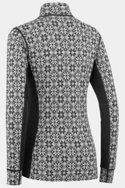 Womens Rose Half-Zip Base Layer Top