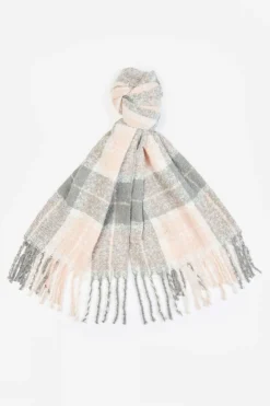 Womens Saltburn Beanie and Tartan Scarf Gift Set