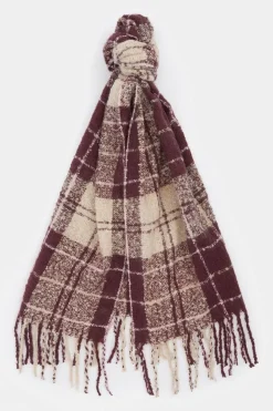 Womens Saltburn Beanie and Tartan Scarf Gift Set