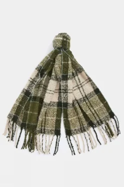 Womens Saltburn Beanie and Tartan Scarf Gift Set