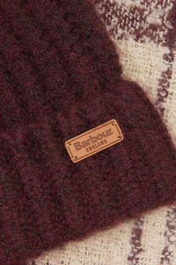 Womens Saltburn Beanie and Tartan Scarf Gift Set