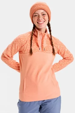 Womens Sayna Half Zip Fleece