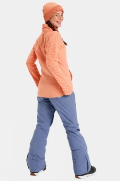 Womens Sayna Half Zip Fleece