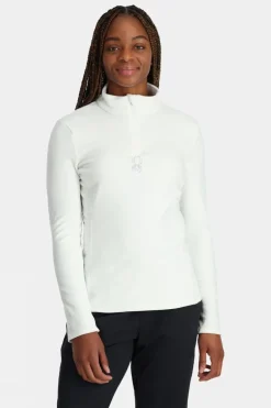 Womens Shimmer Bug Half Zip Fleece