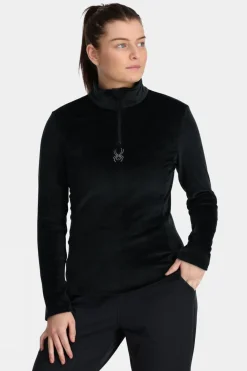 Womens Shimmer Bug Half Zip Fleece