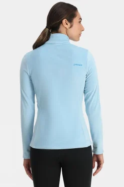 Womens Shimmer Bug Half Zip Fleece