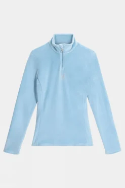 Womens Shimmer Bug Half Zip Fleece