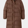 Womens Silent Down Long Parka