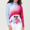 Womens Ski Disco Base Layer Top