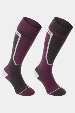 Womens Snowsport II Ski Socks (Twin Pack)