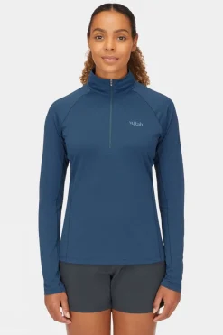 Womens Sonic Long Sleeve Zip Top