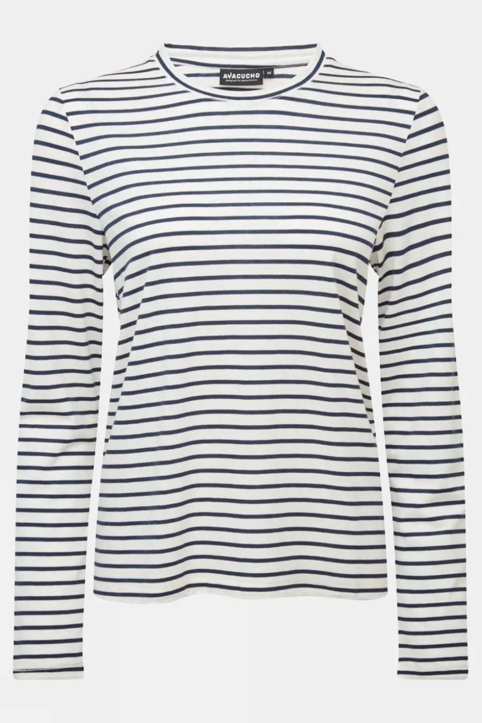 Womens Striped Long Sleeve T-Shirt