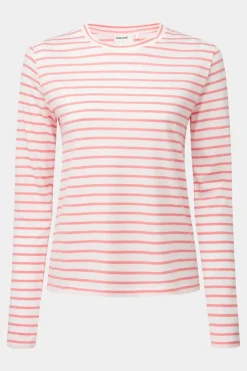 Womens Striped Long Sleeve T-Shirt