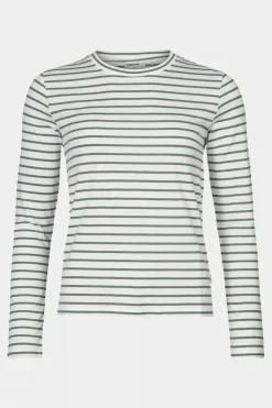 Womens Striped Long Sleeve T-Shirt