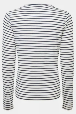 Womens Striped Long Sleeve T-Shirt