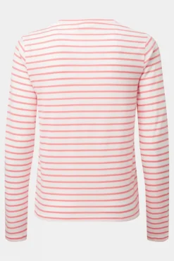 Womens Striped Long Sleeve T-Shirt
