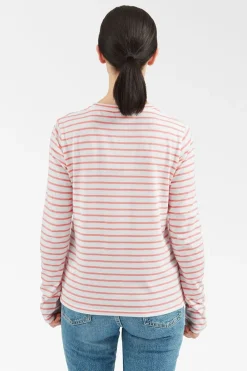 Womens Striped Long Sleeve T-Shirt