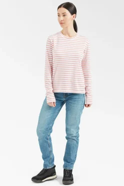 Womens Striped Long Sleeve T-Shirt