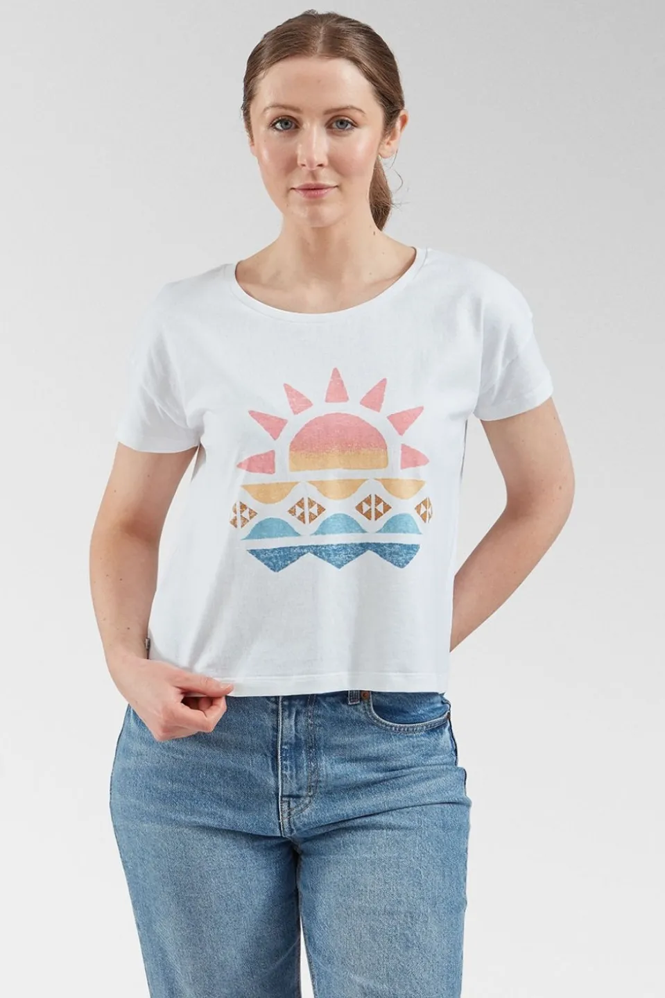 Womens Sunray Recycled Cotton T-Shirt