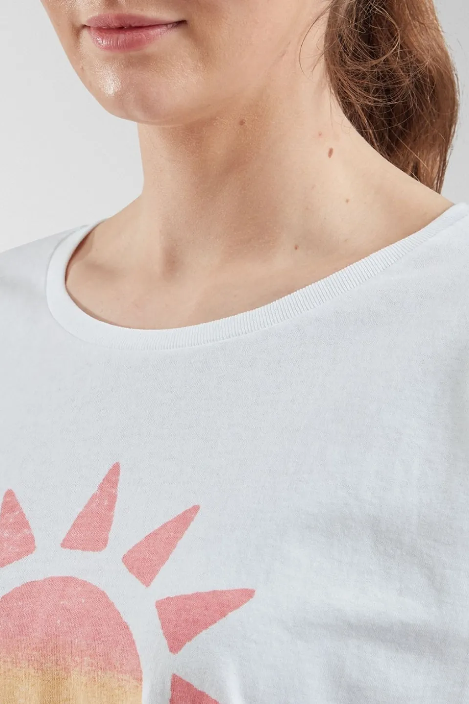 Womens Sunray Recycled Cotton T-Shirt