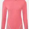 Womens Tech Reflect Half Zip Top