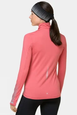 Womens Tech Reflect Half Zip Top