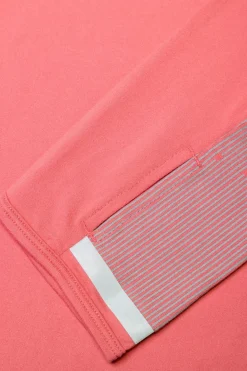 Womens Tech Reflect Half Zip Top