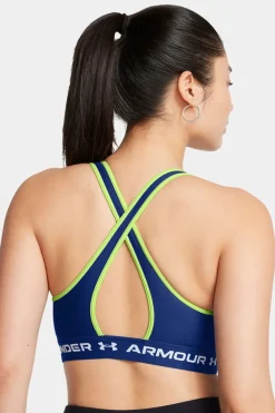 Womens Ua Crossback Mid Bra Baselayer Bra