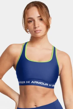 Womens Ua Crossback Mid Bra Baselayer Bra