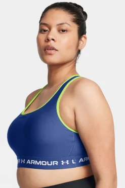 Womens Ua Crossback Mid Bra Baselayer Bra